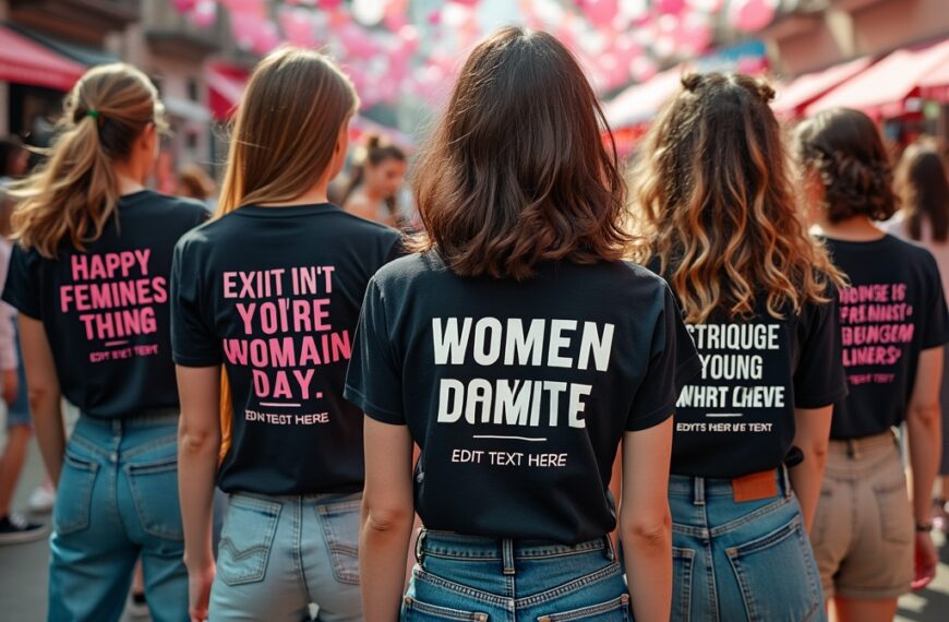 Top 5 Personalized T-Shirt Designs to Celebrate International Women’s Day