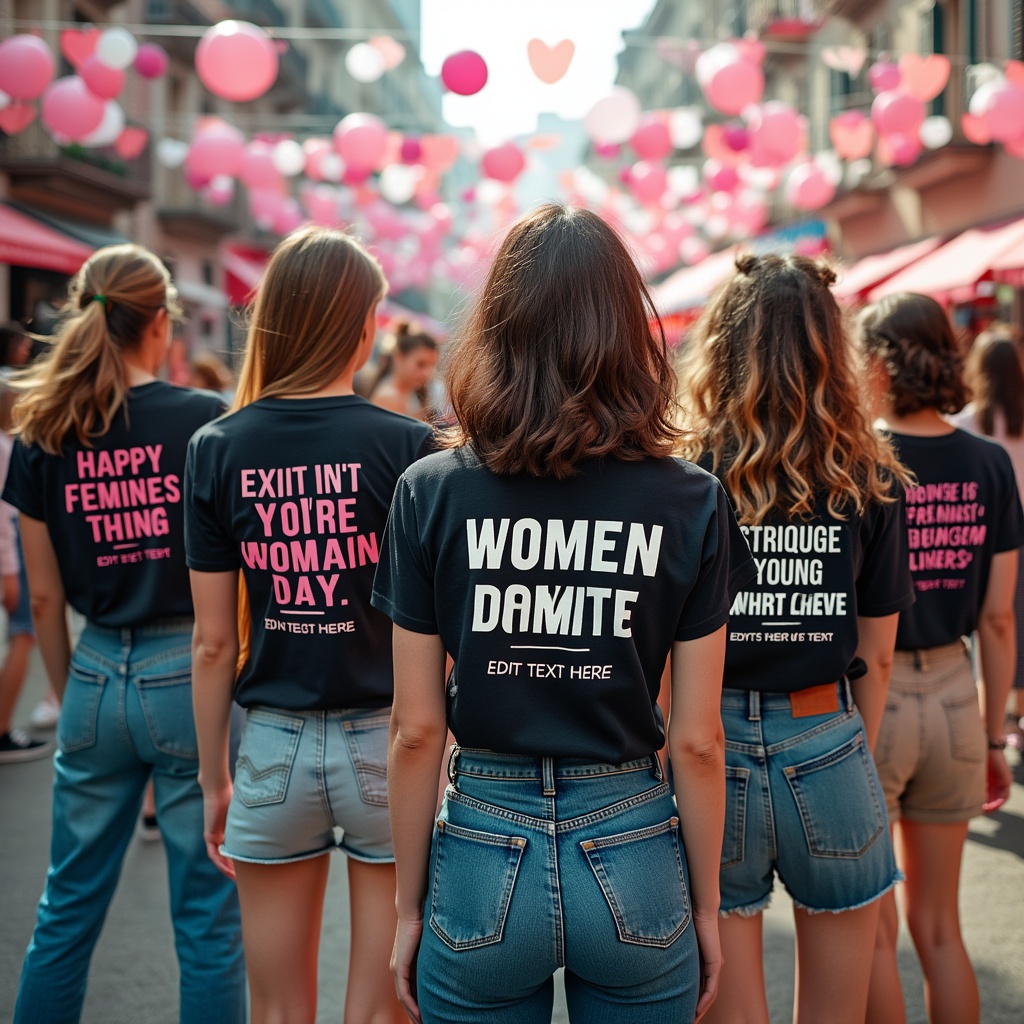 Top 5 Personalized T-Shirt Designs to Celebrate International Women’s Day