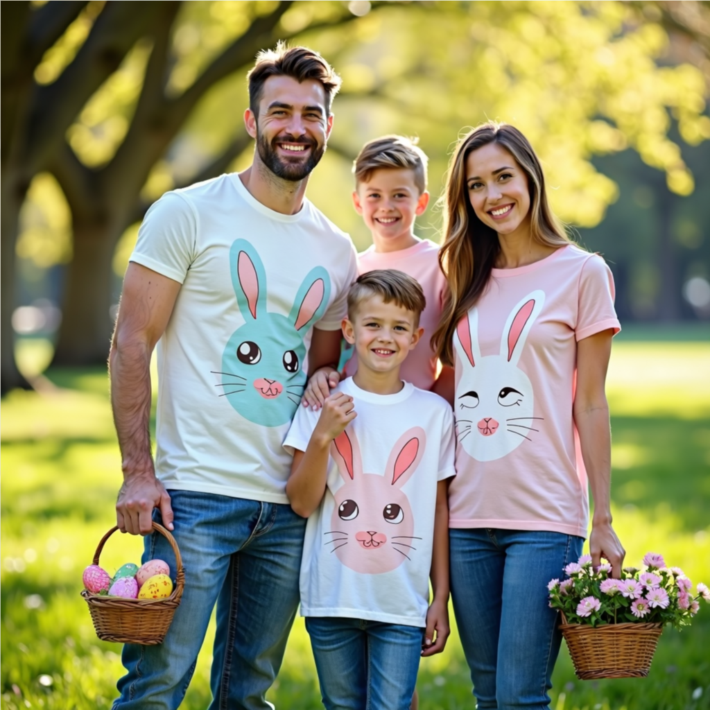 Fun & Festive Easter Shirts for the Whole Family!